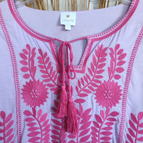 J. Marie Kennedy Embroidered Dress - Picture 3 of 11